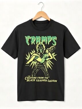 Style The Cramps T-Shirt Punk Rock Band Graphic Womens Mens T-shirt Unisex